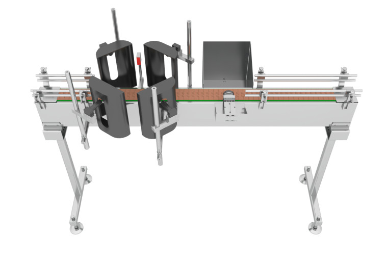 20 бутылок/мин круглый бутылочный маркировочный аппарат Inkjet Coding Bottle Cap Visual Inspection System