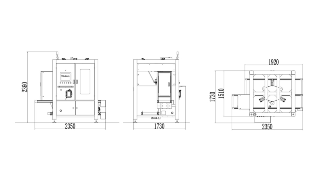 KZ-1200D Spider Gripper Carton Packing Machine с небольшим занятым пространством для повышения эффективности